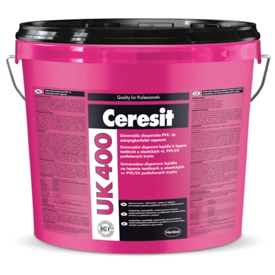 UK400 diszperziós PVC és szőnyegragasztó Ceresit