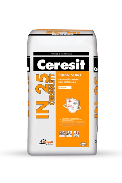 Ceresit IN25 Beltéri univ. glettanyag 0-10mm  20kg