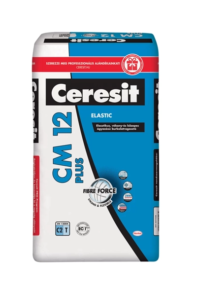 CM-12 PLUS flex. csemperagasztó C2T 25 kg Ceresit