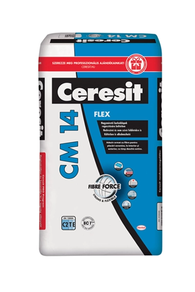CM-14 flex. csemperagasztó C2TE 25 kg Ceresit