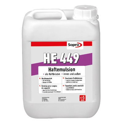 HE-449 tapadást javító emulzió 5 L Sopro
