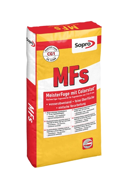 Meisterfuge fugázó 20 kg, Sopro