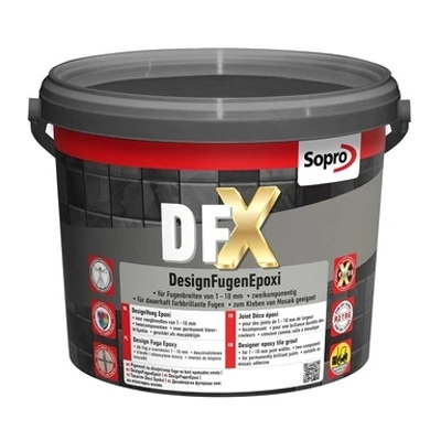 DFX Design epoxi fugázó, 2 komp. Sopro