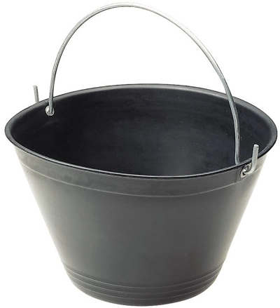Habarcsvödör 7.5 L fekete Kapriol