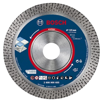 Gyémánt vágótárcsa 125 mm Bosch Expert HardCeramic