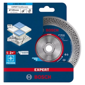 Gyémánt vágótárcsa 125 mm Bosch Expert HardCeramic