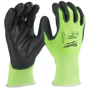 Védőkesztyű Milwaukee Hi-Vis.zöld Cut.1A