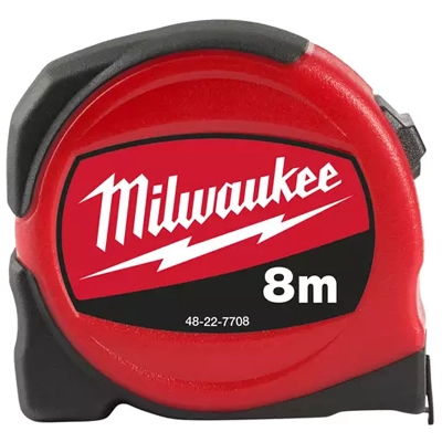 Mérőszalag Milwaukee Slimline piros