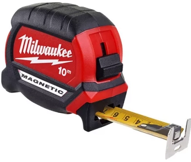 Mérőszalag Milwaukee piros Magnetic