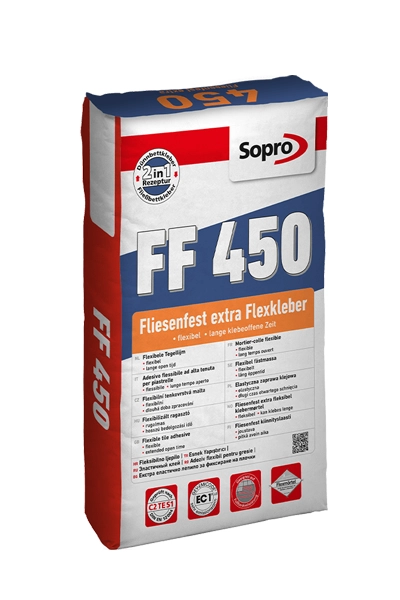 FF450 Flexibilis csemperagasztó 25 kg Sopro