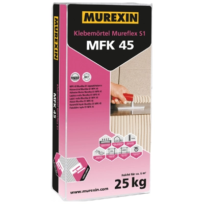 Murexin MFK-45 Mureflex S1 csemperagasztó 25 kg