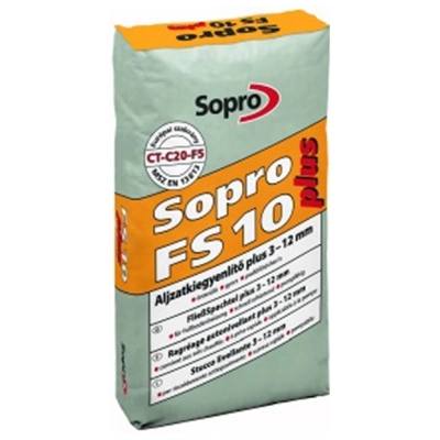 FS10 önerülő aljazatiegyenlítő 3-12 mm, 20kg Sopro