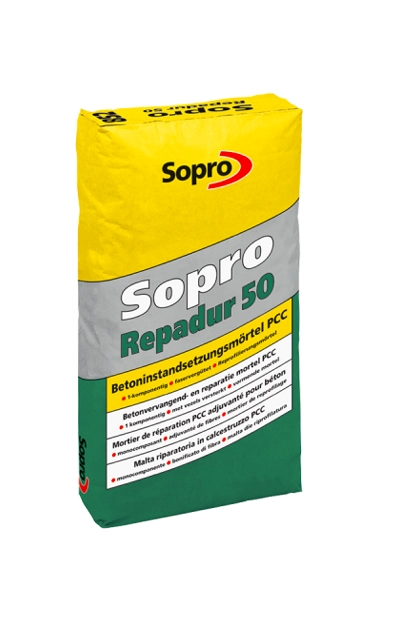 Repadur-50 betonsimító habarcs 10-50mm Sopro