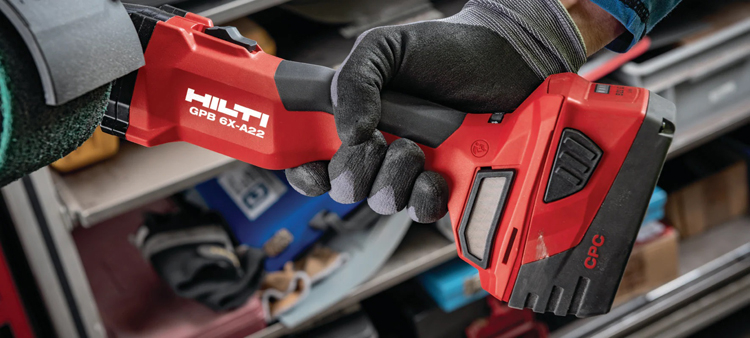 Hilti GPB6X-A22 akkus hengeres síkcsiszoló