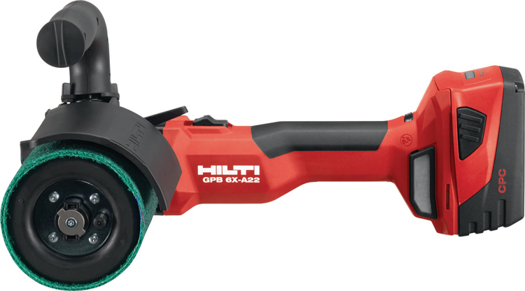 Hilti GPB6X-A22 akkus hengeres síkcsiszoló