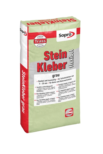 Steinkleber flex. kőrag. középágyazatú 25kg Sopro
