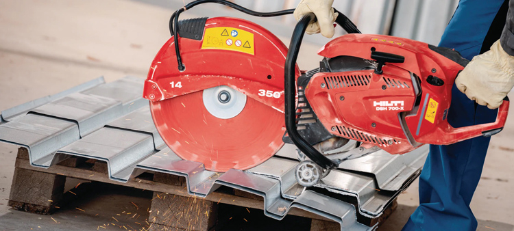 Benzinmotoros betonfűrész DSH 700-X 35
