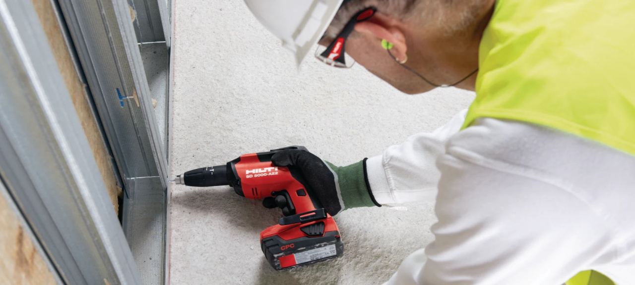 Hilti SD5000 A22 Akkus gipszkarton-csavarozó